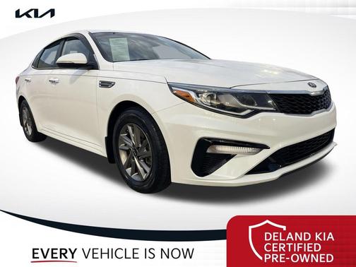 Snow White Pearl 2019 Kia Optima LX