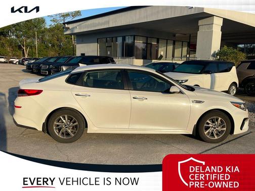 Snow White Pearl 2019 Kia Optima LX