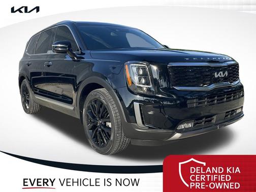 Ebony Black 2022 Kia Telluride SX