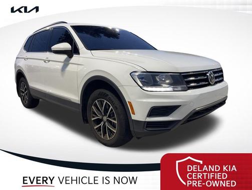 Pure White 2021 Volkswagen Tiguan 2.0T SE 4MOTION
