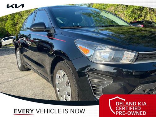 Aurora Black 2021 Kia Rio LX