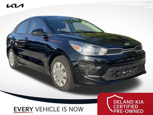 Aurora Black 2021 Kia Rio LX