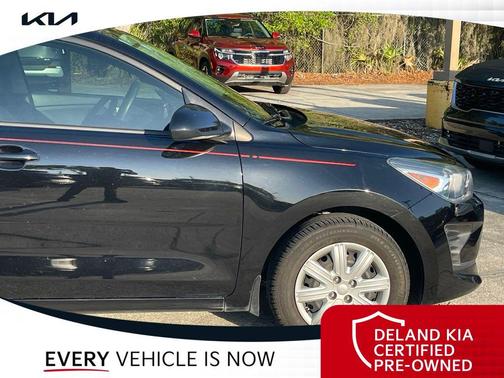 Aurora Black 2021 Kia Rio LX