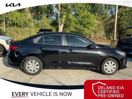 Aurora Black 2021 Kia Rio LX