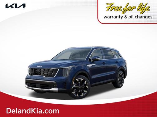 Midnight Lake Blue 2026 Kia Sorento EX
