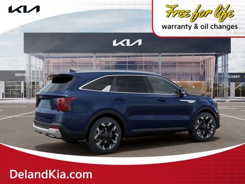 Midnight Lake Blue 2026 Kia Sorento EX