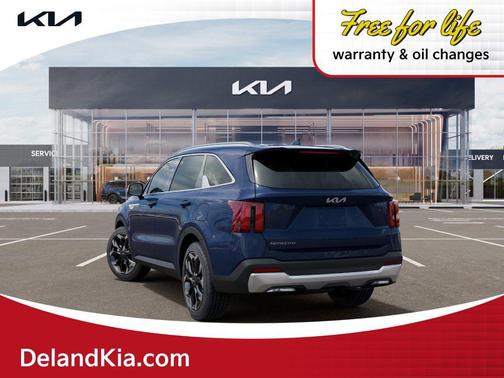 Midnight Lake Blue 2026 Kia Sorento EX