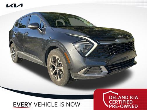 Gray 2024 Kia Sportage EX