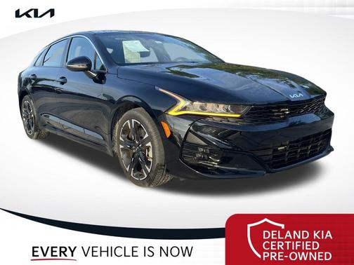 Ebony Black 2022 Kia K5 GT-Line