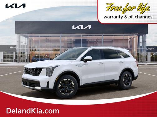 White 2026 Kia Sorento S