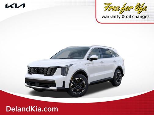 White 2026 Kia Sorento S