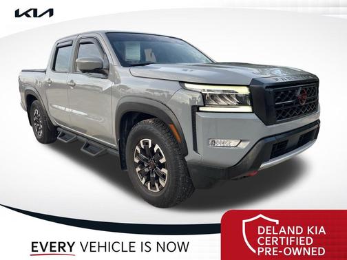 Boulder Gray Pearl 2024 Nissan Frontier PRO-X