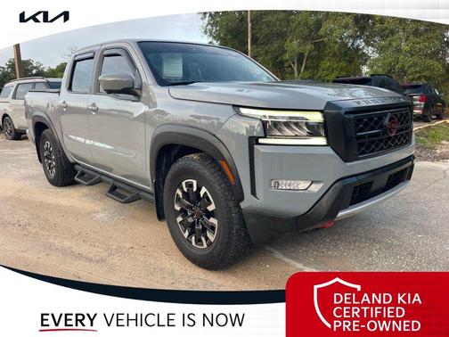 Boulder Gray Pearl 2024 Nissan Frontier PRO-X