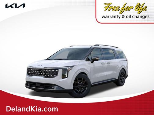 White Pearl 2026 Kia Carnival Hybrid SX Prestige