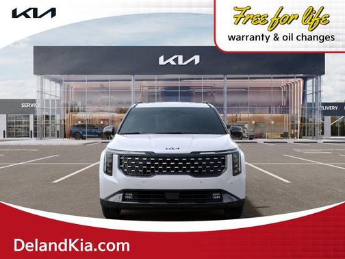 White Pearl 2026 Kia Carnival Hybrid SX Prestige