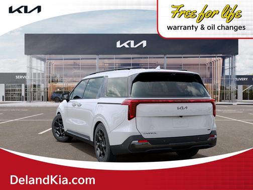 White Pearl 2026 Kia Carnival Hybrid SX Prestige