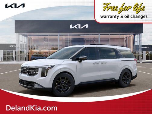 White Pearl 2026 Kia Carnival Hybrid SX Prestige