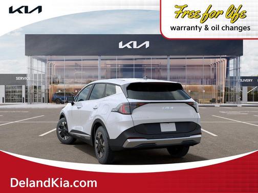 White Pearl 2026 Kia Sportage Hybrid LX