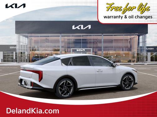 White Pearl 2026 Kia K4 GT-Line
