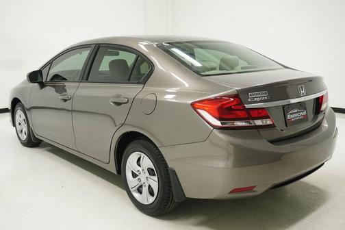 Kona Coffee Metallic 2014 Honda Civic LX