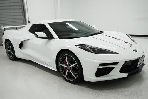 Arctic White 2023 Chevrolet Corvette Stingray w/3LT