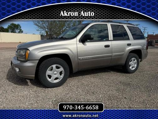GOLD 2002 Chevrolet Trailblazer LS