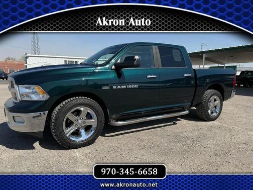 Hunter Green Pearlcoat 2011 Dodge Ram 1500 SLT