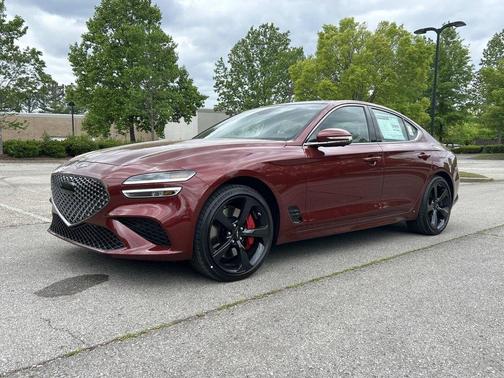 Red 2026 Genesis G70 3.3T Sport Prestige