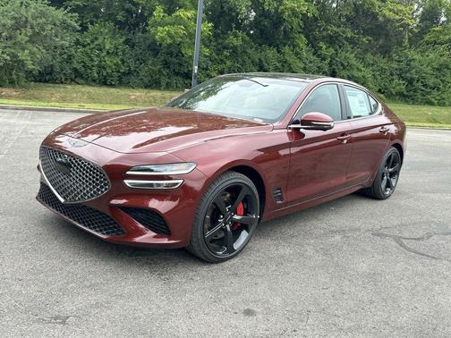 Red 2026 Genesis G70 3.3T Sport Prestige