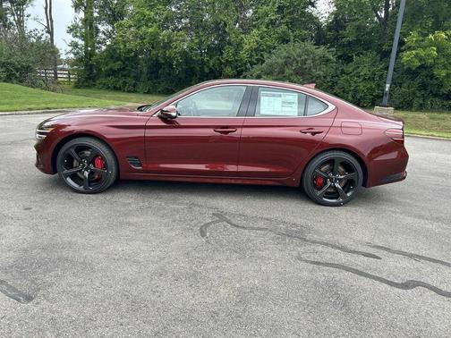 Red 2026 Genesis G70 3.3T Sport Prestige