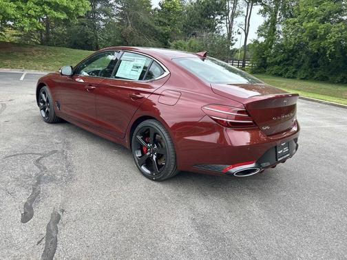 Red 2026 Genesis G70 3.3T Sport Prestige
