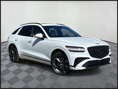Alta White 2026 Genesis GV70 3.5T Sport Prestige