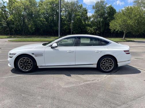 Alta White 2022 Genesis G80 2.5T