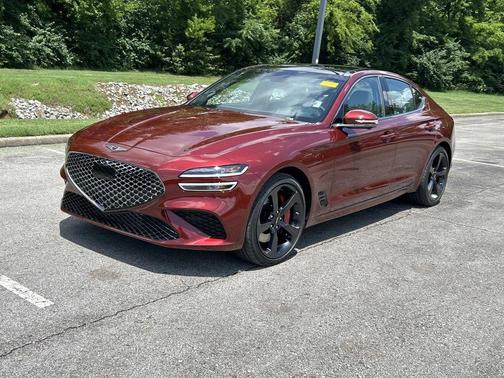 Red 2026 Genesis G70 3.3T Sport Prestige