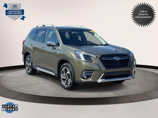 Green 2023 Subaru Forester Touring CVT