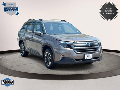 Brown 2025 Subaru Forester Premium AWD