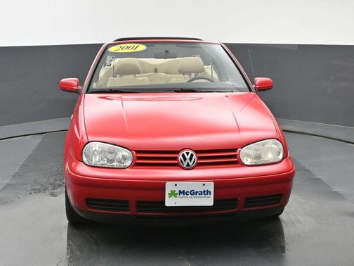 Red 2001 Volkswagen Cabrio GLX