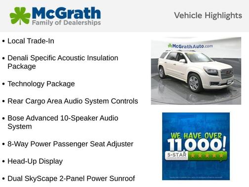 2015 GMC Acadia Denali