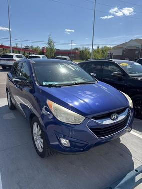 Iris Blue 2012 Hyundai TUCSON Limited
