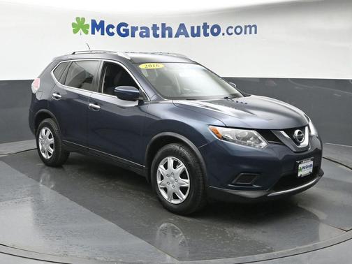 Arctic Blue Metallic 2016 Nissan Rogue S
