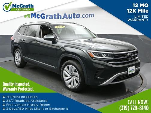 2021 Volkswagen Atlas 3.6 V6 SEL