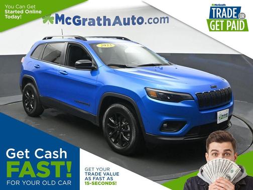 Hydro Blue Pearlcoat 2023 Jeep Cherokee Altitude Lux