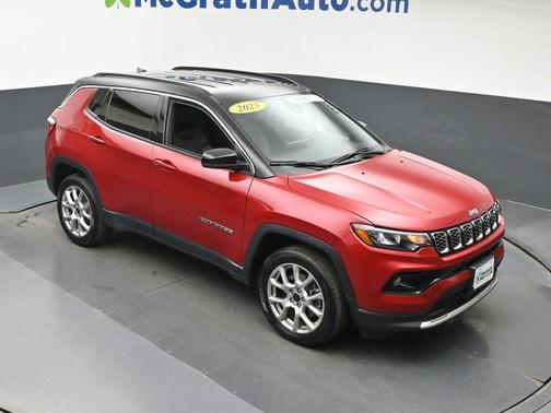 Red 2025 Jeep Compass Limited