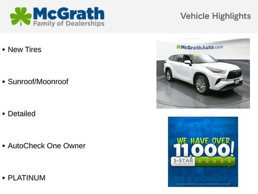 2024 Toyota Highlander Hybrid Platinum