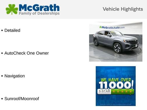 2024 Volkswagen Atlas Cross Sport 2.0T SE w/Technology