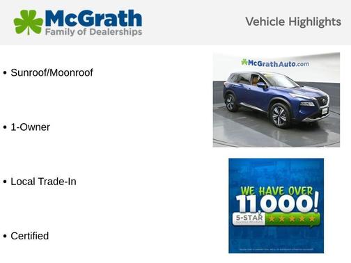 2021 Nissan Rogue Platinum