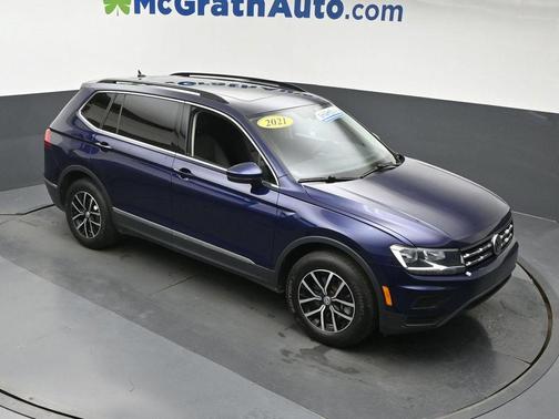 Atlantic Blue 2021 Volkswagen Tiguan 2.0T SE