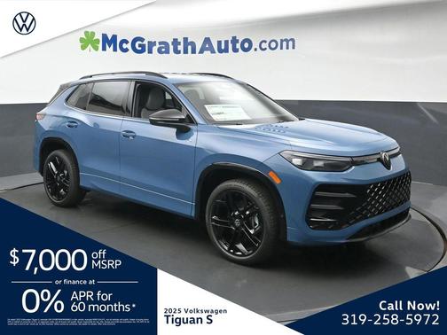 2025 Volkswagen Tiguan 2.0T SE R-Line Black