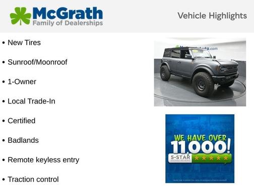 2023 Ford Bronco Badlands