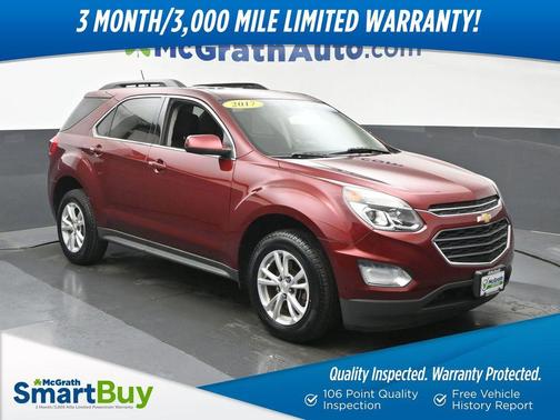 Siren Red Tintcoat 2017 Chevrolet Equinox LT